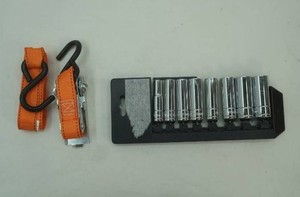 new ratchet strap, Pro Grade socket set metric
