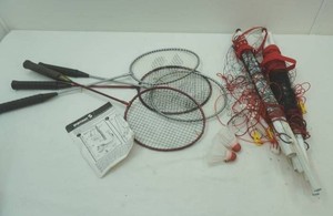 Sportcraft Badmitten set appears complete