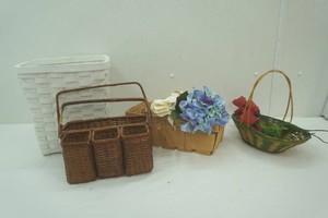 variety of baskets