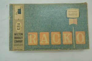 vintage Racko card game