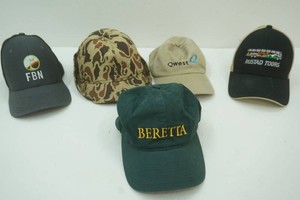 variety of ball caps