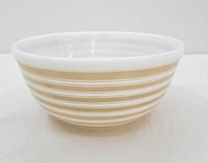 vintage Pyrex #403 bowl stripe 1 12 quart
