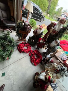 Christmas statues