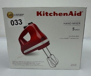 Brand New KitchenAid Five Speed Hand Mixer