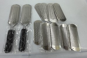 Brand New lot of Stainless Steel ZesterGrater blades  the long, narrow, handheld kind used for zesting citrus, grating hard cheese
