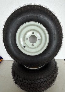 Lot of  2 brand new 188.508 NHS utilityATVtrailerlawnmower tires with rims four bolt