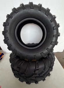 Lot of 2 Brand New 24 by 10 11 ATVUT mid terrain, mud tires directional tread, tubeless