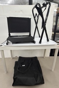 brand new stadium bench seat - Plus Upright Stand Great for Sports Games