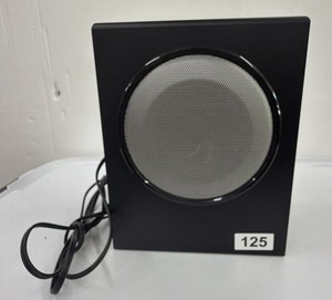 Logitech model number X530 subwoofer