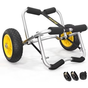 Brand New Bonnlo Kayak Cart Dolly Kayak Wheels Detachable Canoe Cart with Solid Tires and Kickstand Kayak Trolley