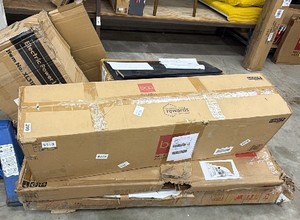 Large pallet of as is furniture Condition of items unknown sold as is