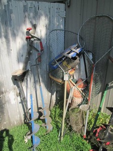 Strike Master gas powered ice auger...