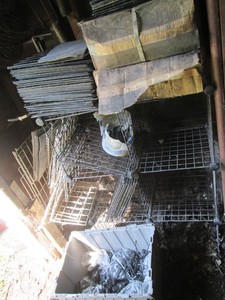 Huge lot of clip together wire shel...
