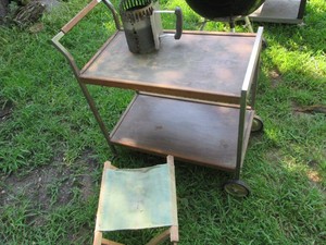 Weber full size Portable charcoal g...