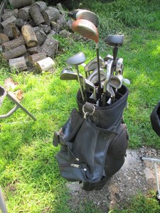Soft side golf bag with Taylor Made...