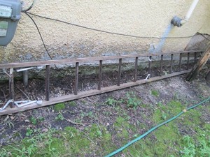 Wooden 12ft extension ladder...