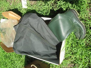 New Hodgman rubber boot waders men...