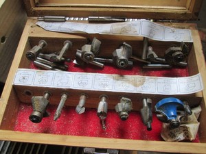 Wood Encased router bits...