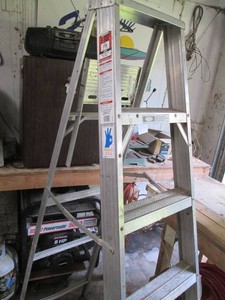 Aluminum 6ft Werner ladder...