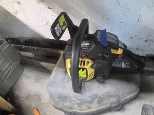 McCullough chainsaw with case does...