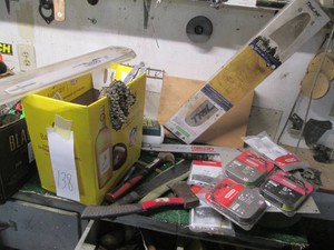 Replacement chainsaw parts, axe, ma...