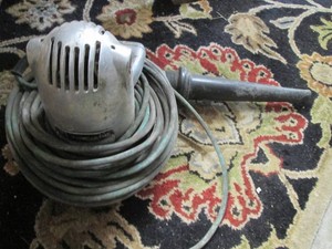 Vintage metal Tornado electric leaf...