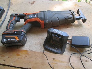 Ridgid 18v Cordless reciprocating s...