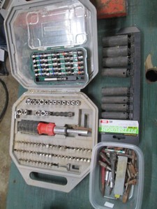 Incomplete SAE impact socket set an...