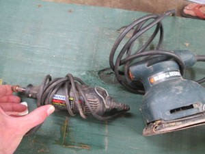 Black and Decker palm sander, dreme...