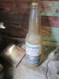 Plastic Corona 12 bottle wall deco...