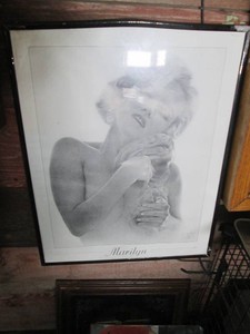 Framed Marilyn Monroe pic bY Romeo ...