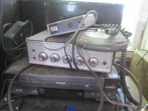 Toshiba VHS player, Balistic solid ...
