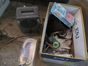 Milk house electric space heater an...