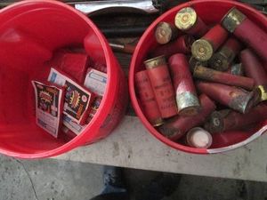 Thunder Bombs and shot gun cartridg...