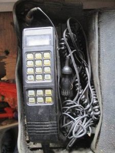 Vintage Motorola cell phone and car...