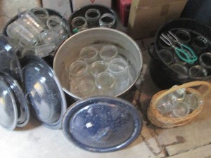 Stock pots and canning jars...