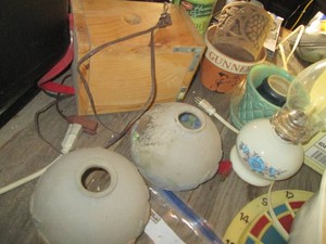 Vintage oil lamp, Landscaping fabri...