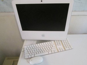 Apple flat screen style iMac comput...