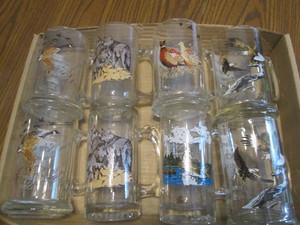 8-Schmidt Beer wildlife collectible...