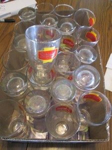 Lot of 24 Schmidt collectible glass...