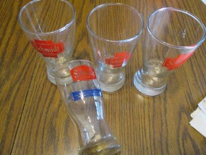 Assorted Schmidt label glassware cu...