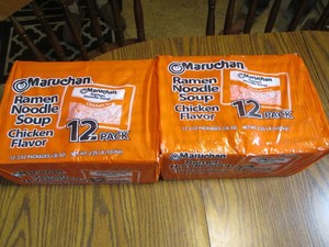 2-12-packs of chicken flavor Ramen ...