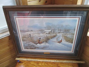 Country Road Framed, signed and num...