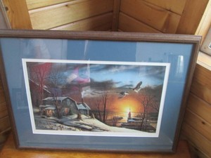 The Sharing Season framed, signed a...