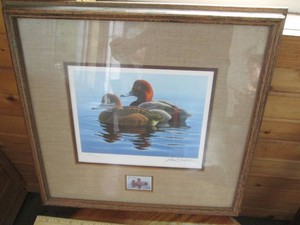 Waterfowl stamp by Phil Scholer...
