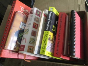 Collection of vintage cookbooks...