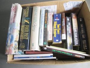 Box of vintage books...