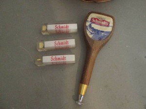 Misc Schmidt Beer bar taps...