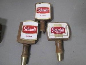Schmidt Beer bar taps...