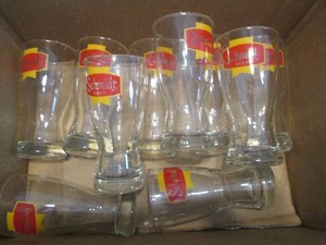 Lot of 10 Schmidt collectible glass...
